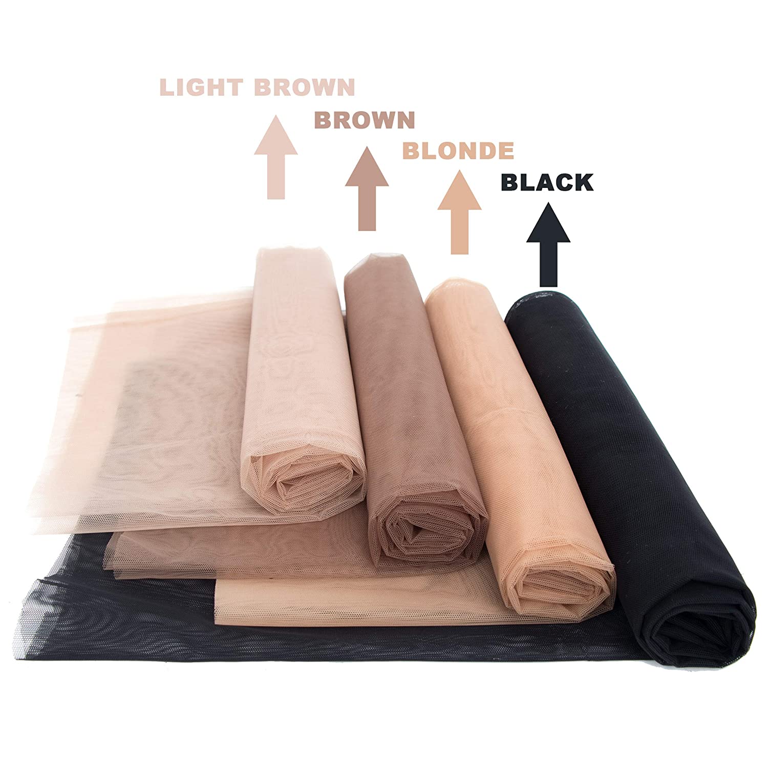 swiss lace material for wig making